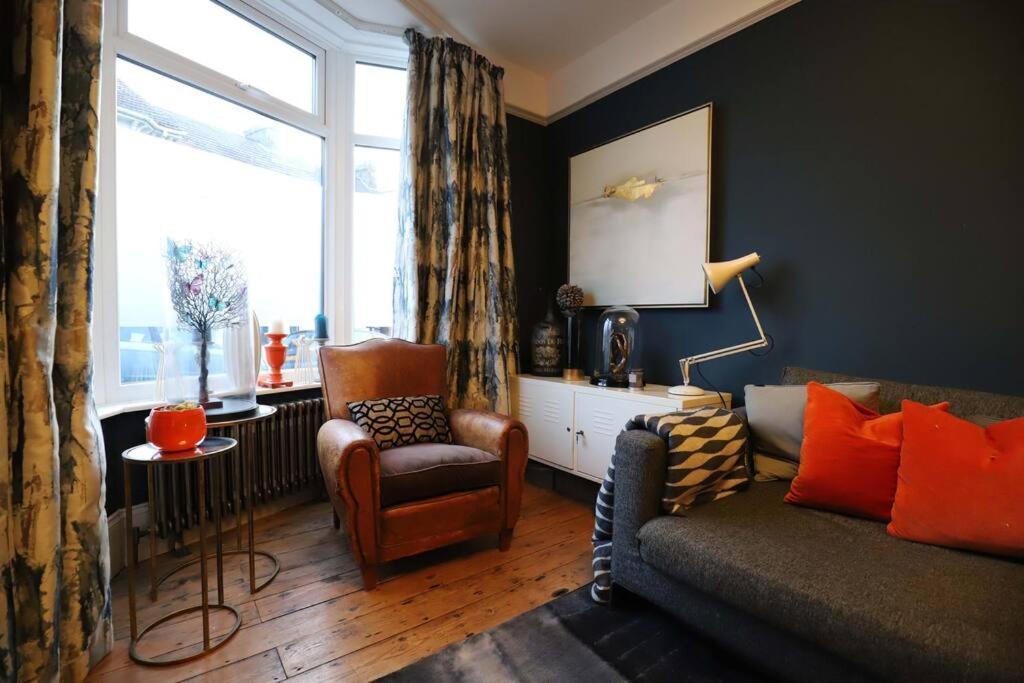 Stylish Townhouse 15 Mins To Laines & Seafront Brighton Exterior foto